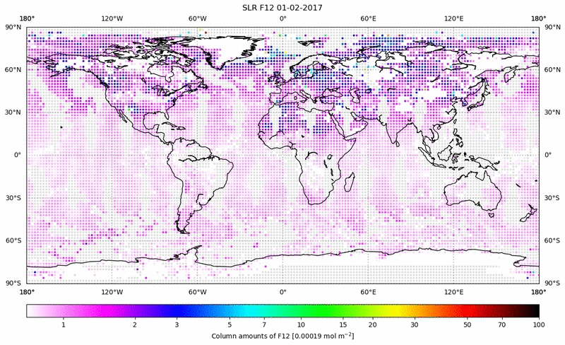 Global map of F12 in February 2017