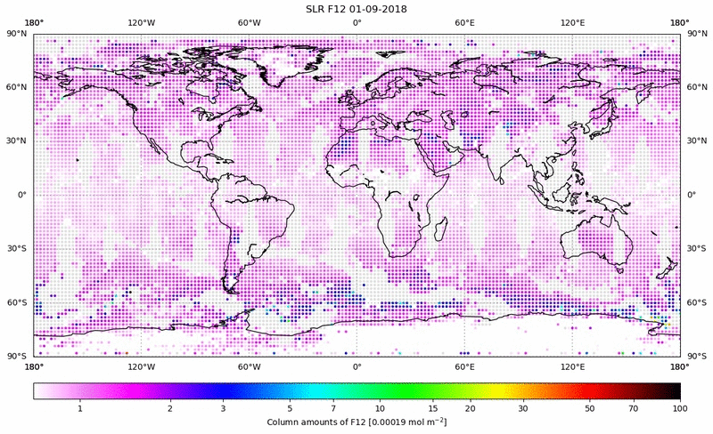 Global map of F12 in September 2018