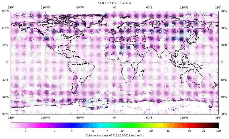 Global map of F12 in May 2019