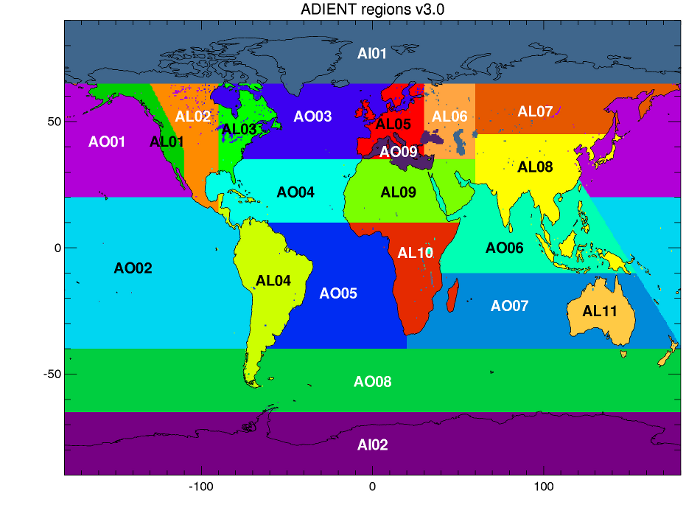 ADIENT global regions
